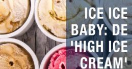 Ice baby ice cream