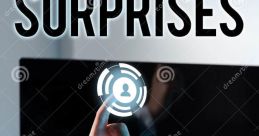User interacts with a screen, emphasizing the concept of 'No Surprises' for modern doorbell technology.