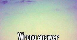 Wrong answer22