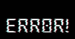Windows Error Effect.