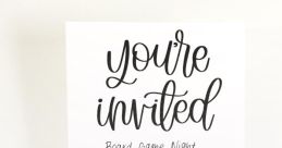 You’ve been invited