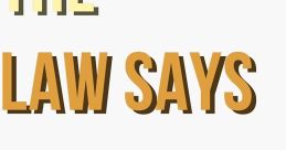 Da law seys 14444 Da law seys 14444. The first that comes to mind is a deep, resonant voice speaking these words. It is a