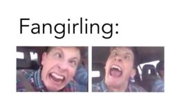 Fangirl incoming