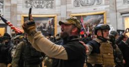Chaos inside the Capitol as protesters clash; Nancy's frustrated remark about toy guns adds humor to the tension.