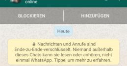 WhatsApp| effect| Nachricht