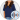A Woman With A Blue T Shirt