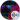 Male announcer in Squid Game - The Challenge wearing a red hoodie, focused on game controls with vibrant arcade background.