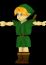 Young Link - The Legend of Zelda: Ocarina of Time - Playable Characters (Nintendo 64)