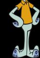 Squidward Tentacles with an annoyed expression, wearing an orange shirt and standing confidently in his iconic pose.