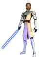 Obi-Wan Kenobi (Clone Wars) Type your text and hear it in the voice of Obi-Wan Kenobi (Clone Wars).