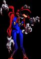 Ultra M from Mario Madness, featuring a creepy, elongated character with exaggerated features and a microphone.