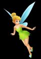 Tinker Bell, the enchanting fairy from Disney's Peter Pan, showcases her iconic green dress and sparkling wings.