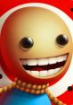 Buddy-Buddyman features a cheerful character with big eyes and a wide smile, set against a vibrant red background.