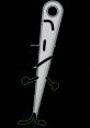Needle from BFDI stands confidently, showcasing a playful character design with arms and legs, ready for adventure.