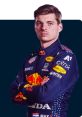 Max Verstappen in a Red Bull Racing suit, showcasing confidence and focus ahead of the Formula 1 season.