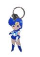 Sailor Mercury keychain featuring her iconic blue outfit and playful wink, perfect for any anime fan collection.