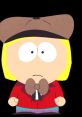 Pip Pirrip character from South Park with a brown hat and big bowtie, showcasing his distinctive cartoon style.