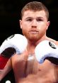 Canelo Álvarez focuses intently in the ring, ready for his next boxing match, showcasing his skilled technique and intensity.