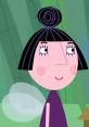Nanny Plum from Ben & Holly's Little Kingdom, known for her magical mischief and distinctive voice.