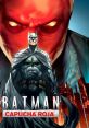 Batman confronts a mysterious red figure in "Batman: Capucha Roja," showcasing intense action and dark themes.
