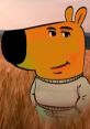 Joey v2 stands in a golden field, showcasing cartoon charm with a relaxed smile and sweater, embodying playful animation.