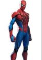 Spider-Man in a striking red and blue suit, poised in a heroic stance, showcasing strength and agility in a Marvel setting.