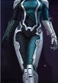 Luna Snow in a sleek, futuristic armor showcasing her unique style and strength from Marvel Rivals.