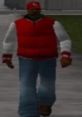 Black Male Sports Fan Black male sports fan in Grand Theft Auto 3