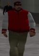 White Male Sports Fan White male sports fan in Grand Theft Auto 3