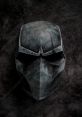 Dark and intense Major R-inspired mask design, showcasing a rugged, battle-worn look perfect for cosplay or display.
