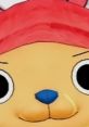 Close-up of a character's face with a red hat, featuring large eyes and a blue nose, reminiscent of Dinklefart's playful style.