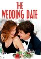 Romantic scene from "The Wedding Date" (2005) featuring a couple at a wedding, smiling and enjoying each other’s company.