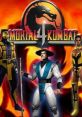 Iconic characters from Mortal Kombat 4, featuring Scorpion, Raiden, and Sonya Blade against a fiery backdrop.