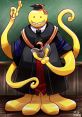 Koro-Sensei Anime serie character, a yellow octopus.