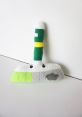 Plush toy resembling Gotta Sweep, featuring a colorful broom design perfect for fans and collectors of game merchandise.