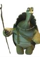 Maestro Oogway de Kung Fu Panda, sabio maestro tortuga con bastón, conocido por su voz en español latino.