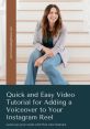 I Am an Adept Voiceover Virtuoso for Audiobooks, Image Reels, Product Films, Voicemail Narrations, and Beyond Type your text