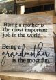 Gentle Mother, a Grandmother Who Can Pivot in a Trice Type your text to hear it in the Gentle Mother, a Grandmother Who