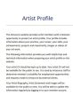 I Am an Artist Who Is Exceptionally Punctilious in My Craft Type your text to hear it in the I Am an Artist Who Is
