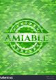Amiable and Colloquacious Type your text to hear it in the Amiable and Colloquacious . Amiable and colloquacious. English