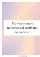My Voice Is Profound, Serene, and Unflappable Type your text to hear it in the My Voice Is Profound, Serene, and Unflappable