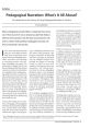 Narration with an Emphasis on Pedagogical Material Type your text to hear it in the Narration with an Emphasis on