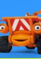 Scooch (Mak Wilson) Scooch the orange dumper truck is from the Toei Animation show, On the Go with Rufus!