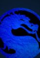 Iconic blue dragon logo of Mortal Kombat, symbolizing the game's legacy in fighting and the 2025 announcement excitement.