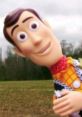 Woody from SML, a classic toy character, playfully posing outdoors with a cheerful expression. Perfect for fun adventures!