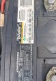 Duralast Gold battery label showing specifications, warnings, and recycling info for optimal performance and safety.