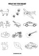 What do You Hear? Toddler activity to identify .