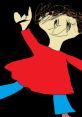 Playtime character from Baldi's Basics Classic, waving with a joyful expression, wearing a red dress and blue pants.