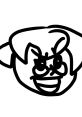Cartoon-style drawing of a character with glasses and a mischievous smile, inspired by "Discoball" OC.