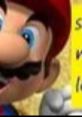 Mario character excitedly promoting gameplay tips in a vibrant, colorful scene reminiscent of SML 2007 content.